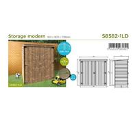 Armoire De Rangement En Bois S8582-1ld
