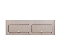 Armoire de Rangement en MDF Placard à Nourriture Accessoires de Cusine Vaisselle - 100cm x 30cm x 30cm - Fermeture Douce Automatique [Trous Pré-Perçés & Fixations INCLUSES] Aménagement Camping-Car Van