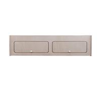 Armoire de Rangement en MDF Placard à Nourriture Accessoires de Cusine Vaisselle - 120cm x 30cm x 30cm - Fermeture Douce Automatique [Trous Pré-Perçés & Fixations INCLUSES] Aménagement Camping-Car Van