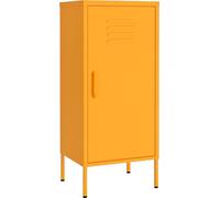 Armoire de rangement Jaune moutarde 42,5x35x101,5 cm Acier