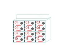 Armoire de Rangement Murale en Acrylique pour téléphone Portable, casier Transparent avec Port de Chargement, 6 Portes avec serrures et clés, pour la Maison ou Le Bureau, 20 Portes - Taille