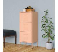 Armoire de Rangement Noir 42,5x35x101,5 cm Acier Placard Meuble Salon vidaXL