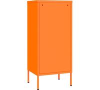 Armoire de rangement Orange 42,5x35x101,5 cm Acier