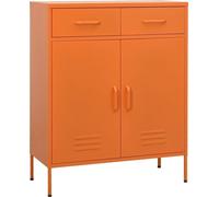 Armoire de rangement Orange 80x35x101,5 cm Acier