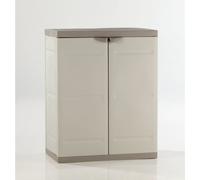 Armoire de rangement, Plastiken 9205, 2 portes, marron