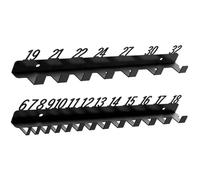 Armoire de rangement pour ente numérotée, construction en métal de gros calibre 6-18, 19-32, 6-32, gestion des outils, durabilité, organisateurs de vis