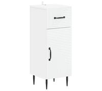 Armoire de rangement pour salle de bain, modèle HAARLEM, blanche, dimensions : 30 x 31 x 80 cm