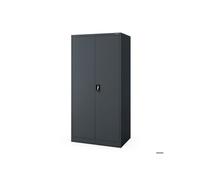 Armoire de rangement verrouillable DAWID D600 900 x 1850 x 600 mm anthracite