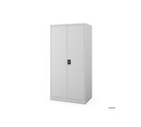 Armoire de rangement verrouillable DAWID D600 900 x 1850 x 600 mm gris