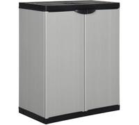 vidaXL Armoire de rangement 340981 – serrure de sécurité – Gris/noir 68x40x85 cm