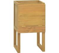 Armoire de salle de bain 41x40x75 cm bois de teck solide