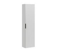 Armoire de Salle de Bain ADEL White, Pendentif Avec Poignées Multicolores, Meubles Fraisés et Pendentifs