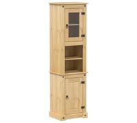 vidaXL Armoire de salle de bain Corona 50x40x185 cm bois de pin massif