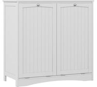 Armoire de salle de bain Vicco Bianco Blanc 83x80cm avec 2 paniers à linge, Model 57363