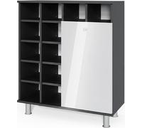 Armoire de salle de bain Vicco Fynn Blanc Haute brillance 78.4x91.6cm, Model 34156