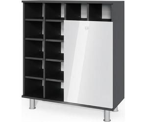 Armoire de salle de bain Vicco Fynn Blanc Haute brillance 78.4x91.6cm, Model 34156