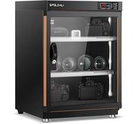Armoire de séchage pour appareils photo, déshumidificateur numérique de 70 litres. Boîte de séchage électronique avec éclairage LED économe en énergie, idéale pour le stockage d'objectifs d'appareil p