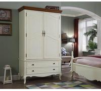 Armoire de style rustique Armoire design Meubles Armoires Chambre Blanc Nouveau