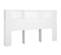 Armoire de tête de lit Blanc 180x18,5x104,5 cm105 [cm]