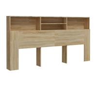 Armoire de tête de lit chêne sonoma 200x19x103,5 cm104 [cm]