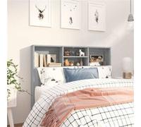 Armoire de tête de lit Sonoma gris 120x19x103,5 cm Sonoma gris G