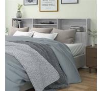 Armoire de tête de lit Sonoma gris 220x19x103,5 cm Sonoma gris G
