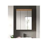 Armoire de toilette 60x19x79 cm chêne brun - OLBO