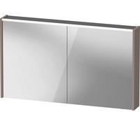 Duravit D-Code armoire à glace DC7108043431000 1200x700x148, Basalt Matt , prise E, éclairage LED