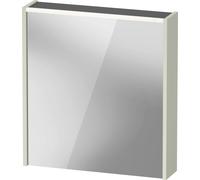 Duravit Duravit Miroir LED D-Code 2.0 m SD T J 65x70x5cm, lumière f ob, droite, vert pâle mat Quantité:1