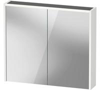 Duravit D-Code armoire à glace DC7106018182000 800x700 mm, Weiß Matt , avec éclairage et prise J