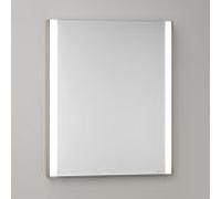 Armoire de toilette KEUCO Somaris avec éclairage intégré 14511851101 60 x 71 x 11,5 cm, fixation murale, 1 porte, miroir chauffant, charnière à droite, décor chêne clair