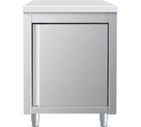 Armoire de travail en acier inoxydable, 60 x 70 cm