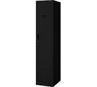 Armoire de travail métallique KACPER 1 Plus 400 x 1800 x 500 mm noir