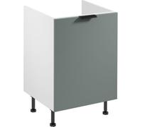 Armoire de tri des déchets Collecteur de déchets Armoire basse de cuisine pour le tri des déchets Blanc