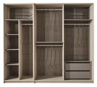 Armoire design de luxe Armoire à vêtements Style moderne Meubles de chambre à coucher