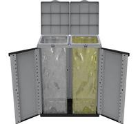 Armoire Ecoline 2 Rangement Compact Intérieur/extérieur - Ecoline