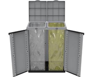 Armoire Ecoline 2 Rangement Compact Intérieur/extérieur - Ecoline