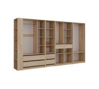 Armoire Elmo 50x200cm Ensemble de 5 Sonoma Vicco 61354