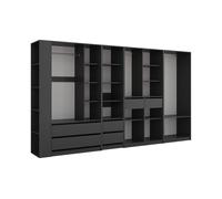 Armoire Elmo 50x200cm Lot de 5 Anthracite Vicco 61350