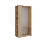 Armoire Elmo 80x200cm Lot de 2 Sonoma Vicco 61346