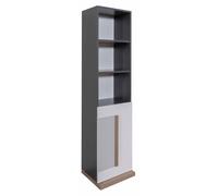 Armoire en bois Bibliothèque Chambre de jeunes Gris Armoires Étagère Meubles Nouveau