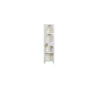 CAZ - Etagère étroite blanche avec niches Blanc