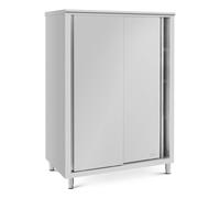 Armoire en inox pour la cuisine - 120 x 70 x 180 cm - Royal Catering