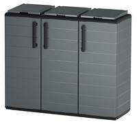 Armoire en plastique pour le tri sélectif PLAIN ECO P101-ECO - double