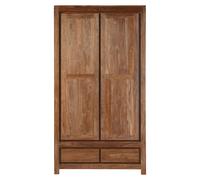 Armoire en sheesham massif L110 110x200x55cm Marron