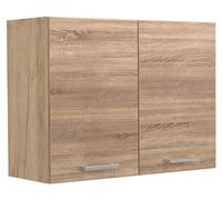 Armoire en verre Vicco R-Line Sonoma/Chêne doré 80cm, Model 71485