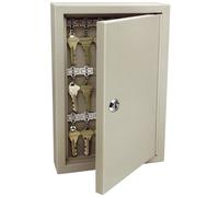 Armoire encastrable en argile, 30 clés, gris
