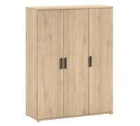 Armoire Enfant 3 Portes "Sam" 150cm Chêne