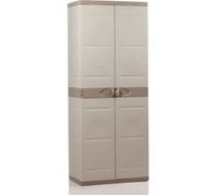 Plastiken Plastiken Titanium Armoire 70 cms 4 étagères | 70 x 44 x 176 CMS