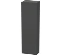 Armoire haute Duravit DuraStyle 1218, 1 porte, charnière à droite, hauteur : 1400mm, profondeur : 240mm, DS1218R4949, Couleur: Décor graphite mat